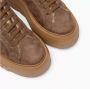 Casadei Bruine Suède Sneakers met 5 cm zool - Thumbnail 2