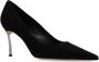 Casadei Camoscio hakken Black Dames - Thumbnail 4