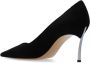 Casadei Camoscio hakken Black Dames - Thumbnail 5