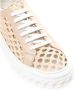 Casadei Chique Beige Leren Sneakers Beige Dames - Thumbnail 11