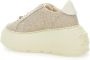 Casadei Chunky Oversize Sole Beige Sneakers Vrouw Beige Dames - Thumbnail 3