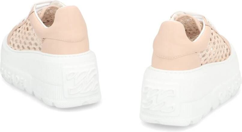 Casadei Chunky Sole Leren Lage Sneakers