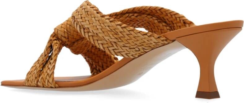 Casadei Dama hoge muiltjes Brown Dames