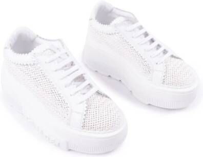 Casadei Dames Vegan Leren Sneakers Wit Dames