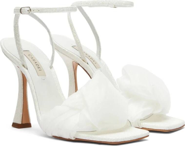 Casadei Elegante en stijlvolle sandaal White Dames