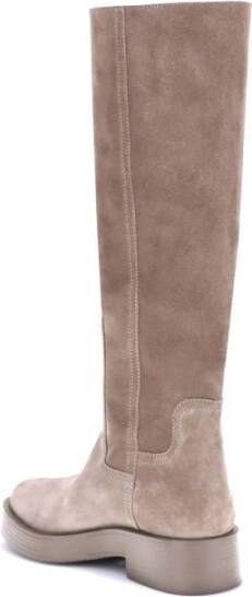 Casadei Elegante kniehoge suède laarzen