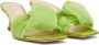 Casadei Elegante zijden sandaal Green Dames - Thumbnail 2