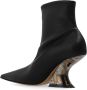 Casadei Elodie enkellaarzen met hak Black Dames - Thumbnail 4