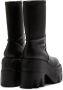 Casadei Zwarte Maxxxi Stretch Enkellaars Black Dames - Thumbnail 5