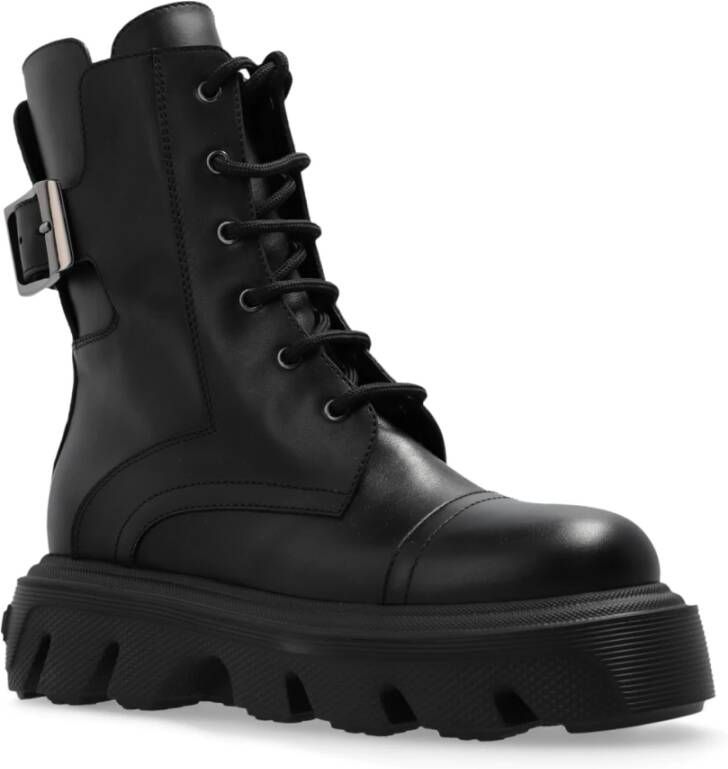 Casadei Enkellaarzen Generation C Black Dames