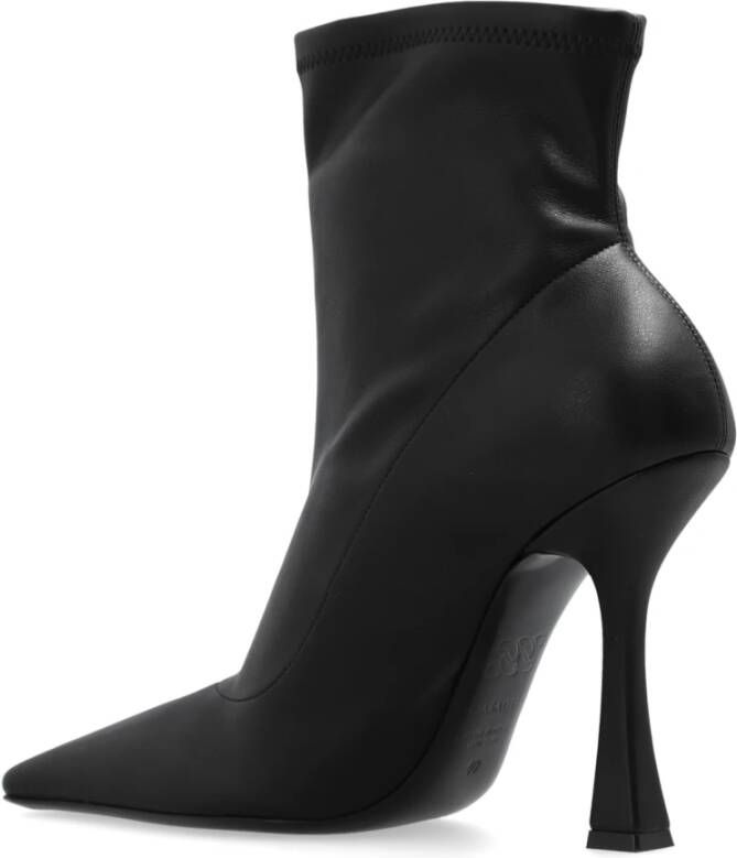 Casadei Enkellaarzen met hak Zwart Dames