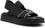 Casadei Flat Sandals Black Dames - Thumbnail 2