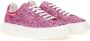 Casadei Fuchsia Elegance Leder Sneakers Pink Dames - Thumbnail 3