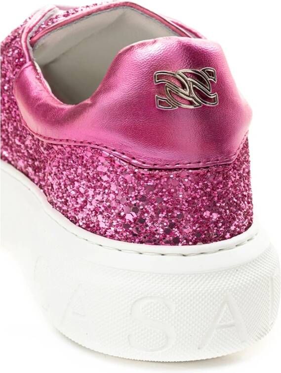 Casadei Fuchsia Off Road Sneaker Pink Dames