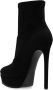 Casadei Gehakte enkellaarzen Arceus Black Dames - Thumbnail 5