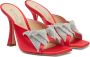 Casadei Geraldine Butterfly Mule Red Dames - Thumbnail 2