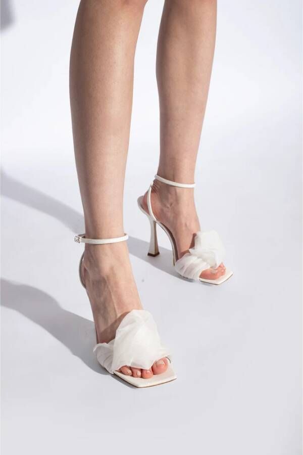 Casadei Geraldine Helen sandalen met hak White Dames