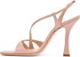 Casadei Geraldine Leren Sandaal in Rosé Pink Dames - Thumbnail 3