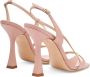 Casadei Geraldine Leren Sandaal in Rosé Pink Dames - Thumbnail 4