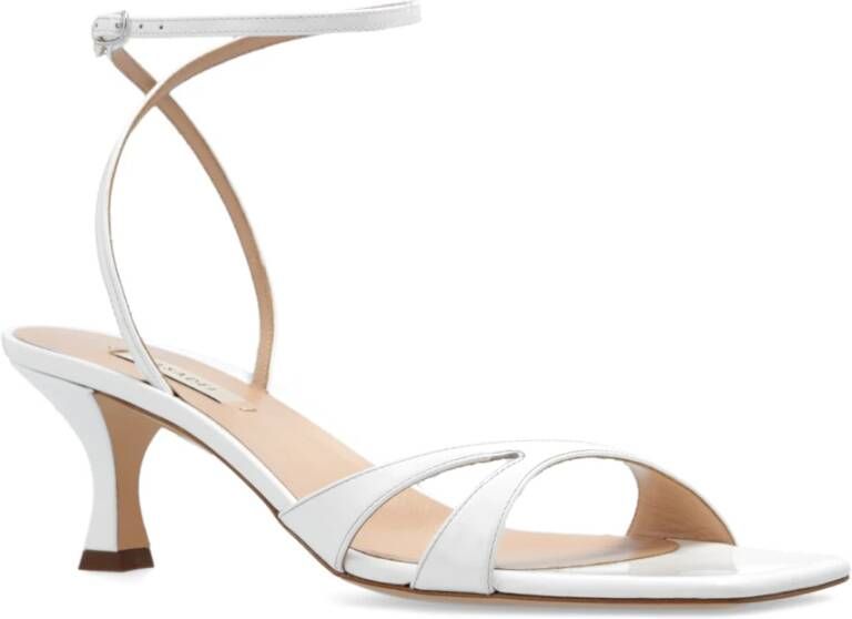 Casadei Geraldine sandalen met hak White Dames