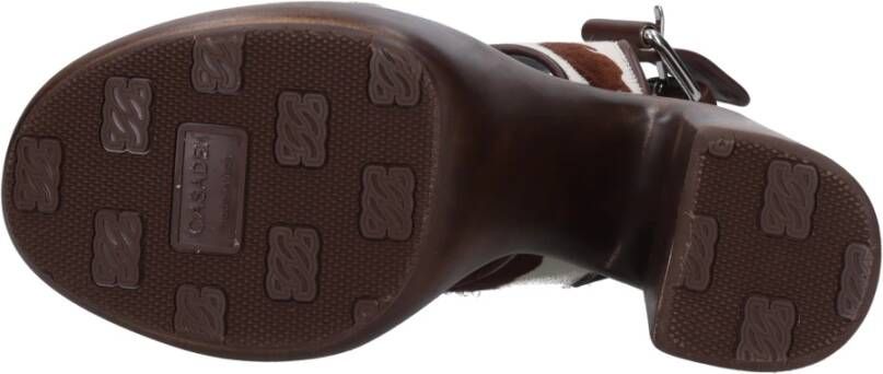Casadei Sandalen Bruin Brown Dames