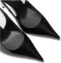 Casadei Glanzende Slingback met Blade Hak Black Dames - Thumbnail 5