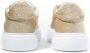 Casadei Gouden Leren Sneaker Vrouwen Stijlvol Yellow Dames - Thumbnail 5