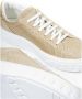 Casadei Gouden Leren Sneaker Vrouwen Stijlvol Yellow Dames - Thumbnail 6