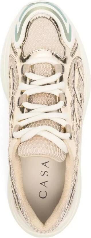 Casadei Gouden Sneakers Stijlvolle Fashion Schoenen
