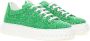 Casadei Groene Leren Sneaker Vetersluiting Comfortabel Green Dames - Thumbnail 14