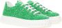 Casadei Groene Leren Sneaker Vetersluiting Comfortabel Green Dames - Thumbnail 8