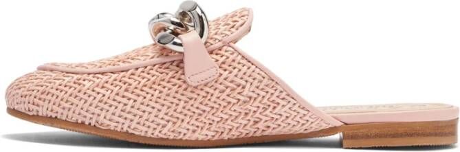 Casadei Hanoi Vegan Leren Sabot Pink Dames