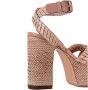 Casadei Stijlvolle hoge hak sandalen Beige Dames - Thumbnail 3