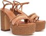 Casadei High Heel Sandals Brown Dames - Thumbnail 2