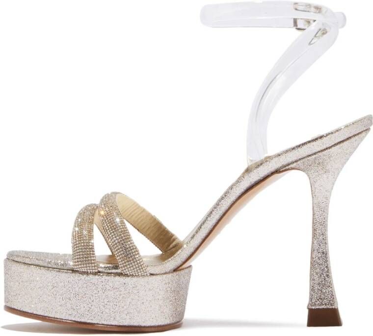 Casadei High Heel Sandals Geel Dames