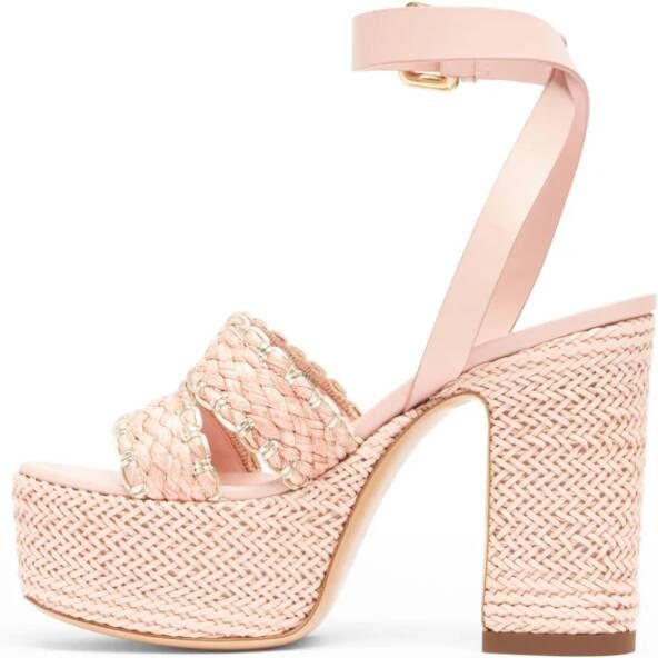 Casadei High Heel Sandals Pink Dames