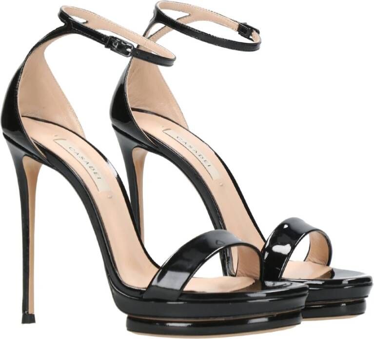 Casadei High Heel Sandals Zwart Dames