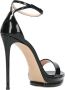 Casadei Julia Zwarte Lakleren Sandalen Black Dames - Thumbnail 3