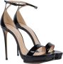 Casadei Julia Zwarte Lakleren Sandalen Black Dames - Thumbnail 4