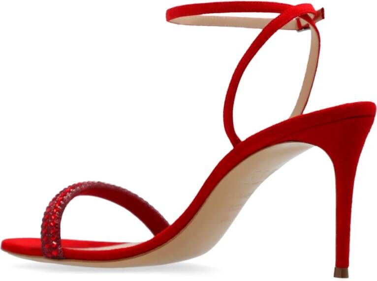 Casadei Hoge hak sandalen Stratosphere Red Dames