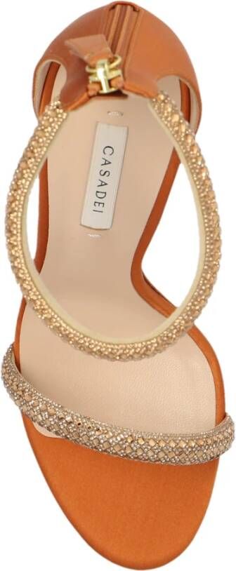 Casadei Hoge sandalen met hakken in Scarlet Stratosphere