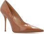 Casadei Julia glanzende stiletto pumps Beige Dames - Thumbnail 16