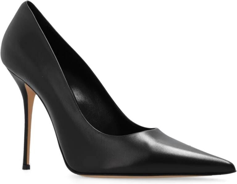 Casadei Julia leren stiletto pumps Zwart Dames