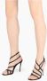 Casadei Julia Satin Cage Sandalen - Thumbnail 4