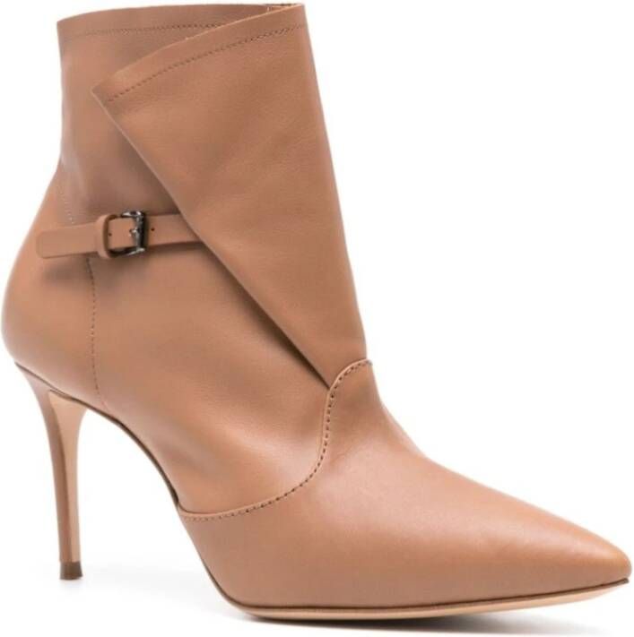 Casadei Kameel Plonge Laarzen voor Vrouwen