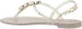 Casadei Kristallen Jelly Sandalen met Swarovski Versieringen Yellow Dames - Thumbnail 3