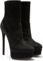 Casadei Statement Stiletto Platform Enkellaarzen Black Dames - Thumbnail 5