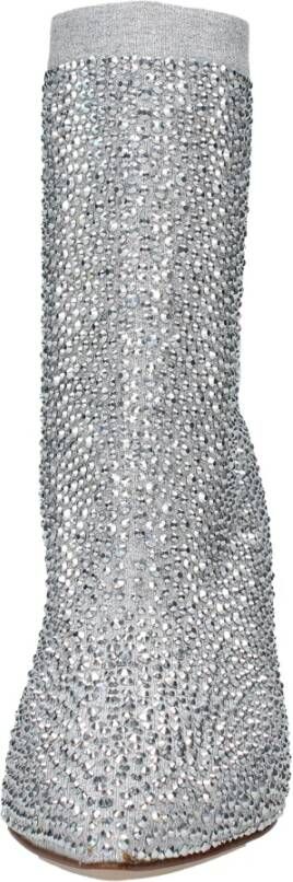 Casadei Laarzen Zilver Gray Dames