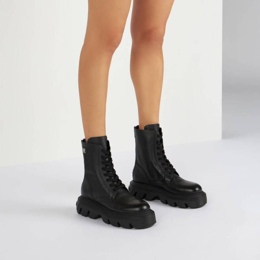 Casadei Lace-up Boots Black Dames