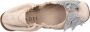 Casadei Leren Ballerina`s met Strass - Thumbnail 2